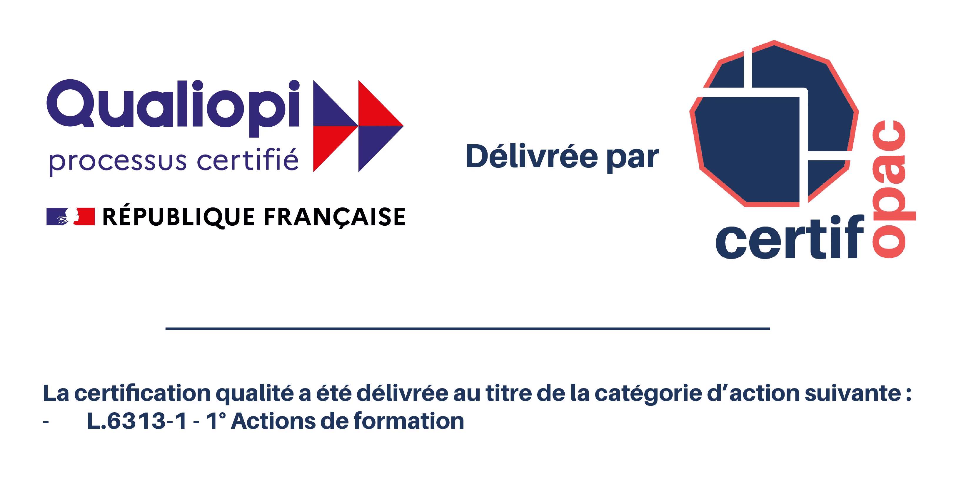 Organisme de formation certifié Qualiopi - Carbone 4 Académie